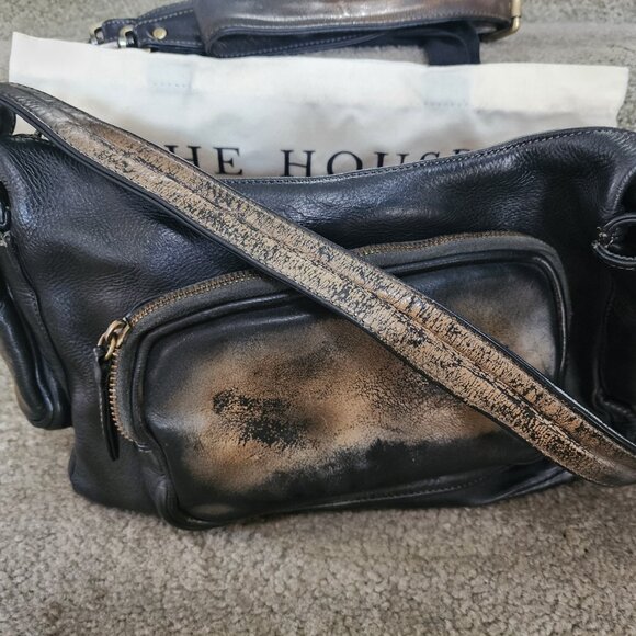 Lusher.Co Mini Multi Pocket Shoulder bag in Raw Onyx - Picture 6 of 8